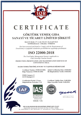 Göktürk Yemek Belgelerimiz